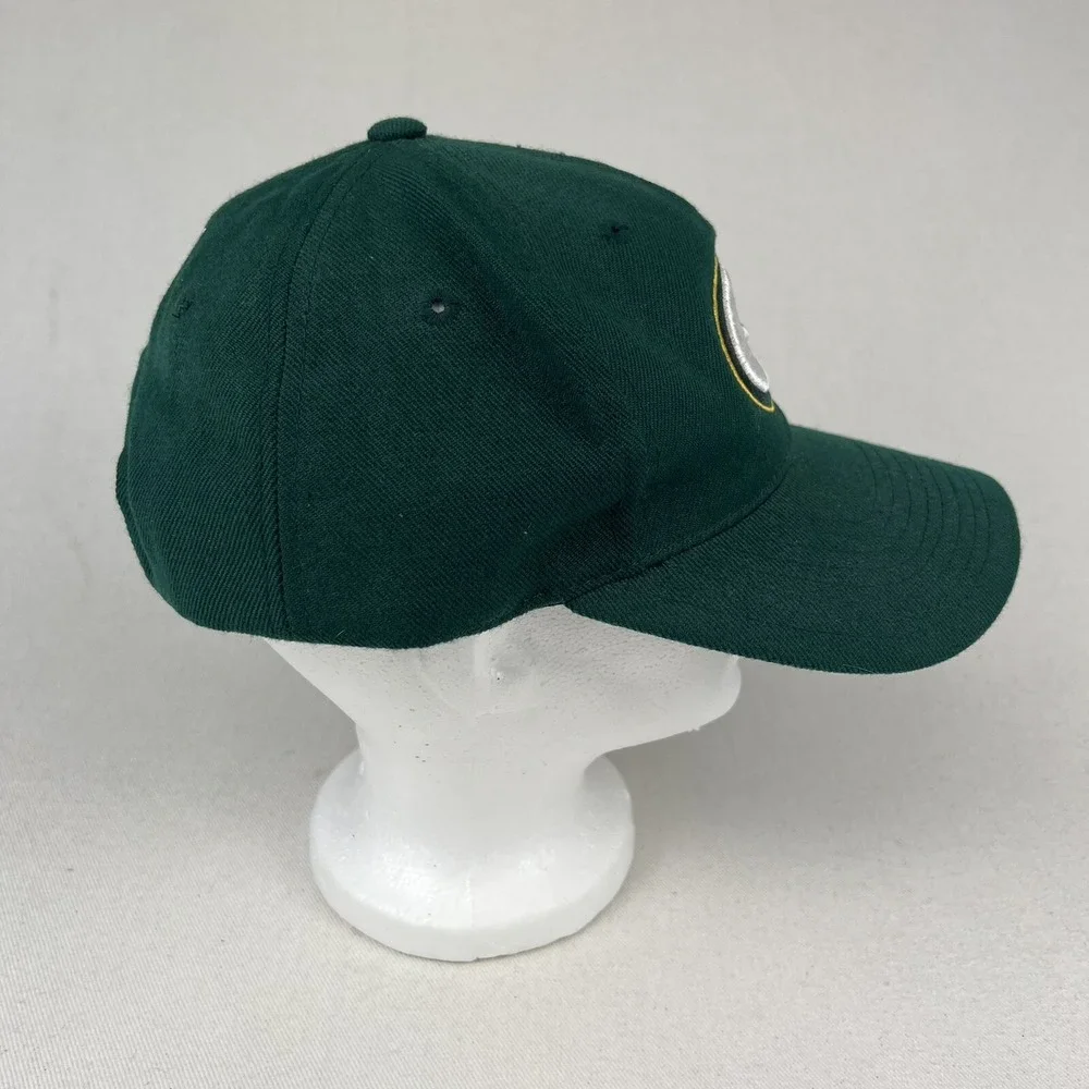 Sports Specialties Green‎ Bay Packers Snapback Hat Front Logo NFL Wool Blend